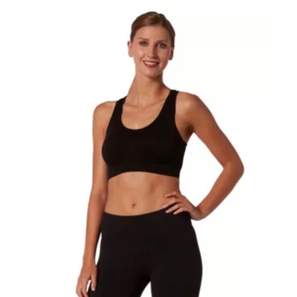 NWT Black sports bra size M - Picture 1 of 3
